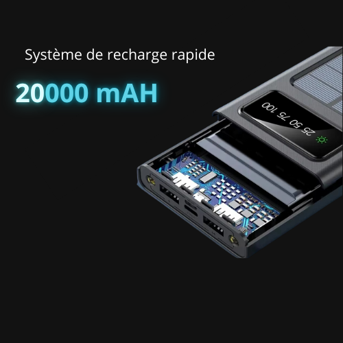 Chargeur Portable Solaire Ultra Performant