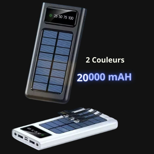 Chargeur Portable Solaire Ultra Performant