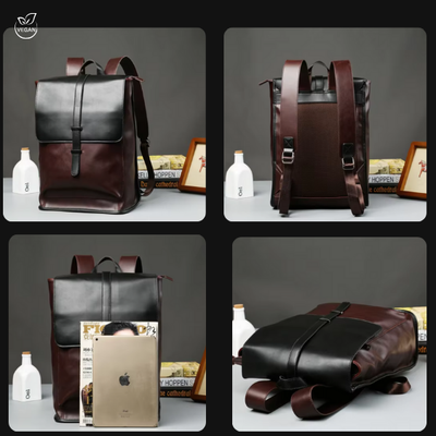 CHOCOLATE - Sac à dos en cuir