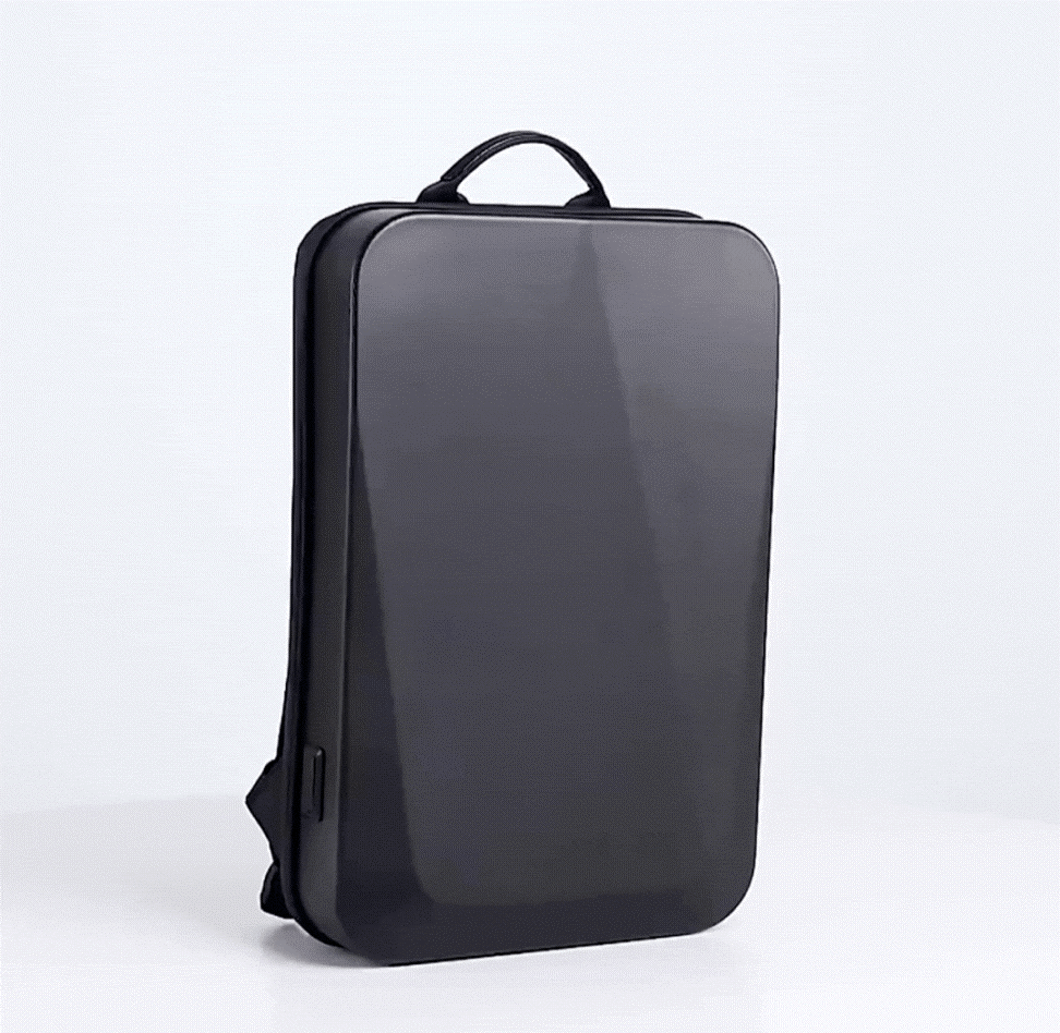 Hard backpack